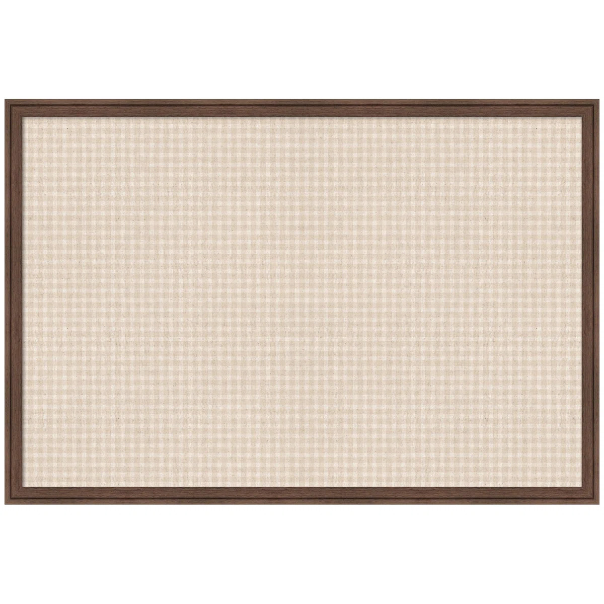 Framed Fabric Pinboard  Printed Linen Bulletin Board | Wayfair North America