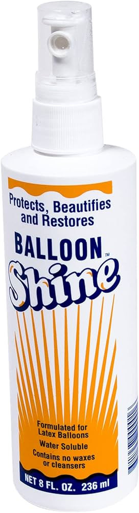 Balloon Shine 8 Oz Keeps Latex Balloons Looking Shiny! | Amazon (US)