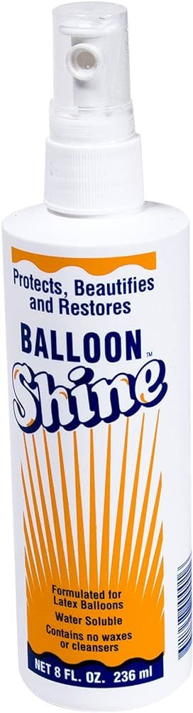 Balloon Shine 8 Oz Keeps Latex Balloons Looking Shiny! | Amazon (US)