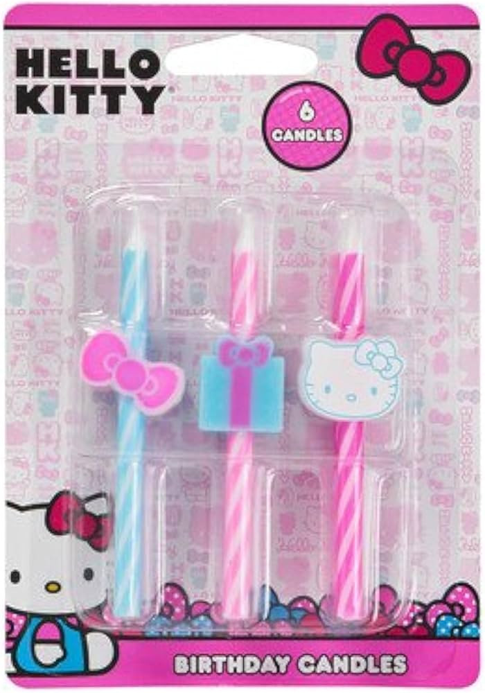 Hello Kitty Birthday Cake Candles Decoration Party | Amazon (US)