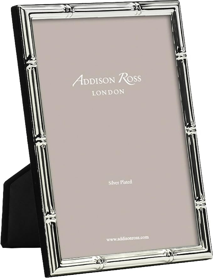 Addison Ross FR0606 , Photo Frame, 4x6, Silver Plate Bamboo, 4 x 6 Inches | Amazon (UK)