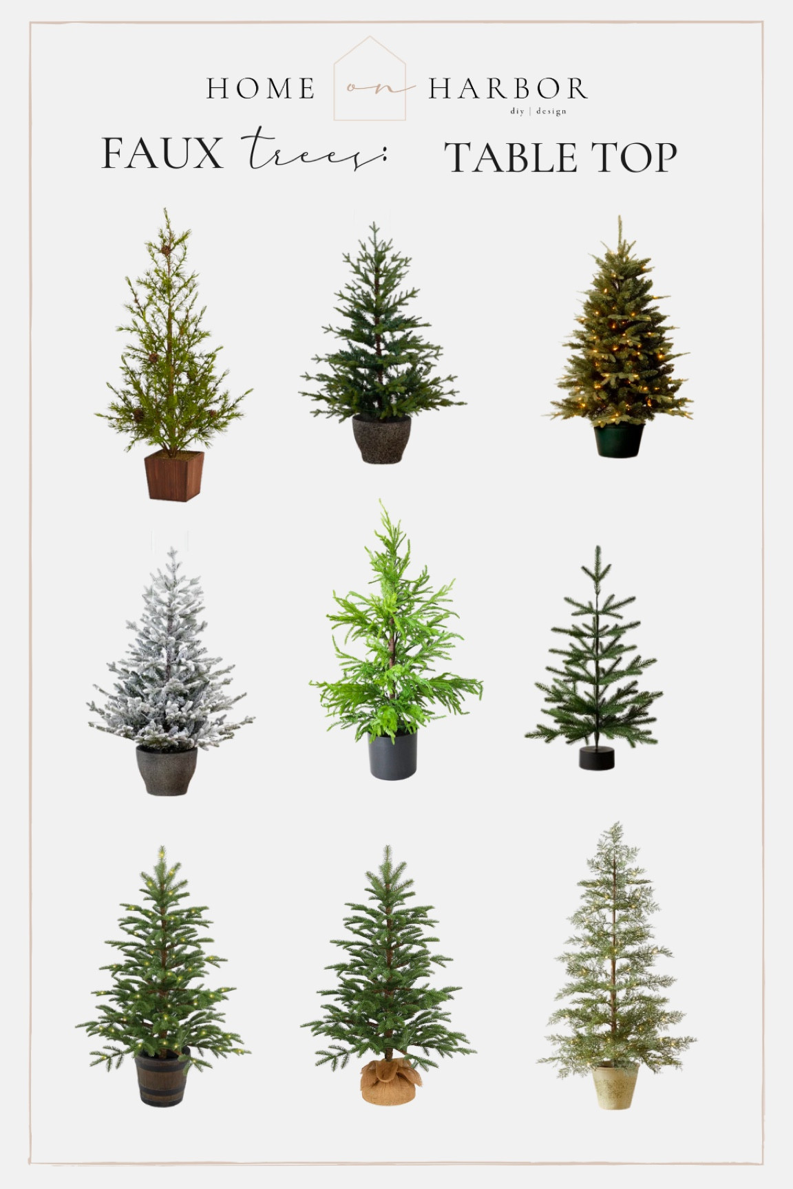 Table top Christmas trees, trees 4 feet and under, holiday decor.

#LTKhome #LTKSeasonal #LTKHoliday