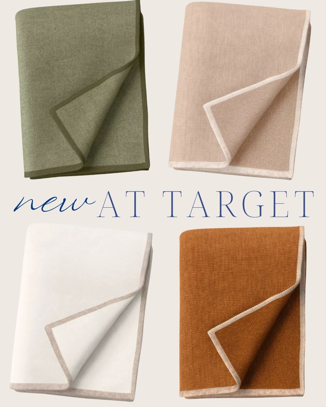 cozy cashmere-like blankets at Target! 

 #LTKSeasonal #LTKHome