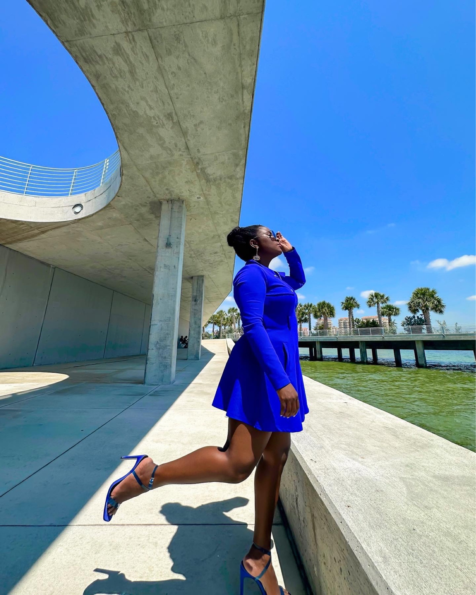 Electric blue Summer dress / Summer outfit , Travel outfit. 

Pictured ( St. Petersburg Florida pier ) definitely a must visit. One of my favorite places  

Similar items linked for this look 💃🏾💙

#LTKFind #LTKSeasonal #LTKtravel