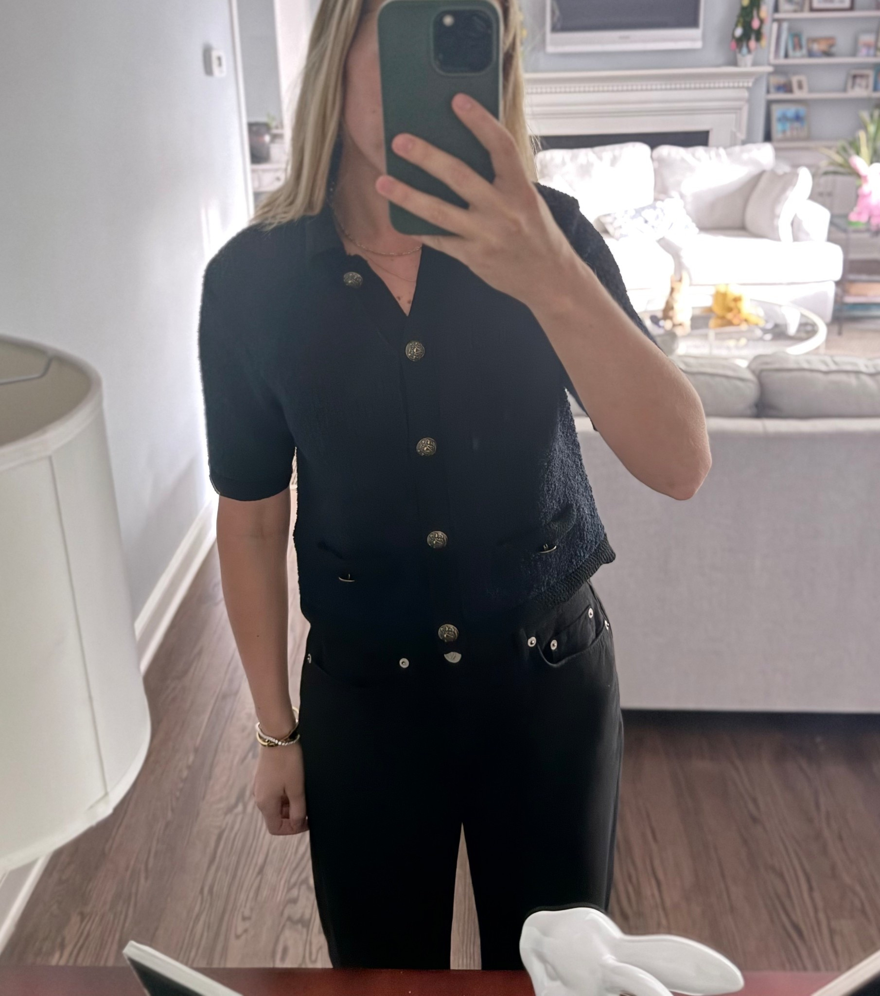 Basics

Black jeans
Wide leg jeans
High waisted jeans
Rag and bone denim
rag and bone jeans
Rag & bone logan jeans
Casual work outfit
Fall outfit
Fall style
Spring outfit
Spring style
Casual outfit
Cute casual outfit
Black outfit
Veronica Beard Navy Marie Cardigan
Veronica beard top
Rent the runway
Short sleeve cardigan
Work top
Work shirt
Sweater
Short sleeve sweater
Blue and black top
Cute too
Chic top
Preppy top

#LTKWorkwear #LTKootd