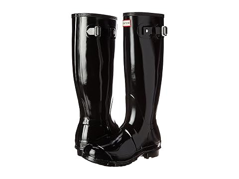 Hunter Original Tall Gloss Rain Boots | Zappos