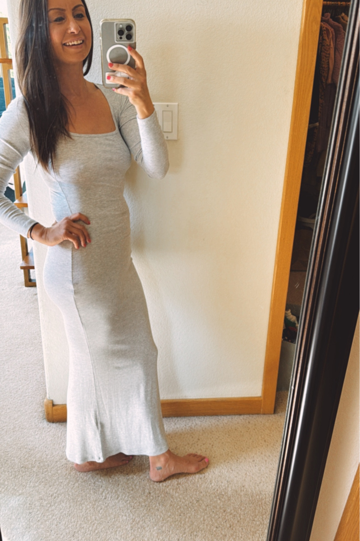 Aritzia Bodycon dress for the win! 

#LTKSeasonal #LTKFindsUnder100 #LTKOver40