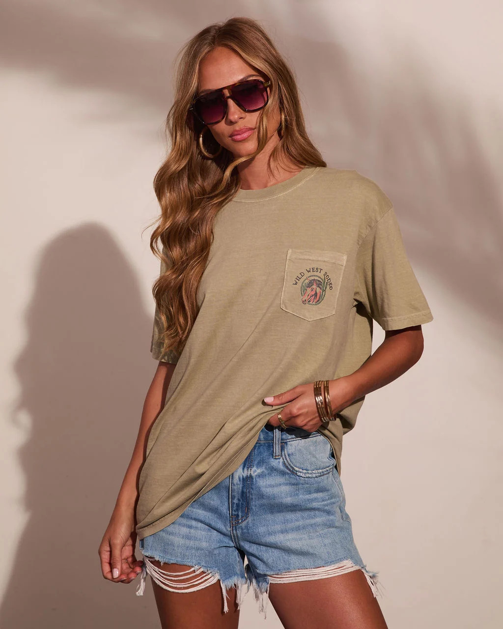 Wild West Rodeo Muse Short Sleeve Graphic Tee | VICI