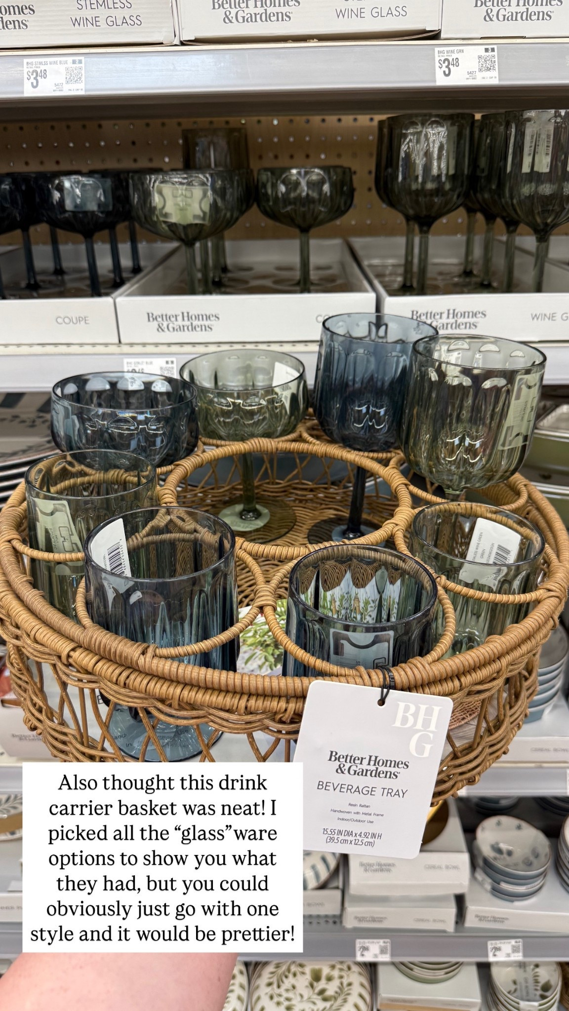 Great finds if you need a summer entertaining refresh! The “glasses” are plastic so they’re super durable, but pretty! 

#LTKHome #LTKSummerEdit