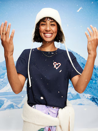 Holiday-Graphic Crew-Neck T-Shirt for Women | Old Navy (US)