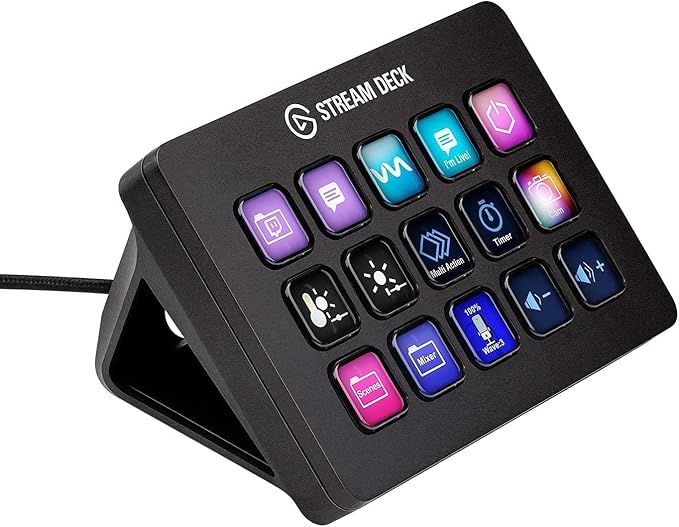 Elgato Stream Deck MK.2 – Studio Controller, 15 macro keys, trigger actions in apps and... | Amazon (US)