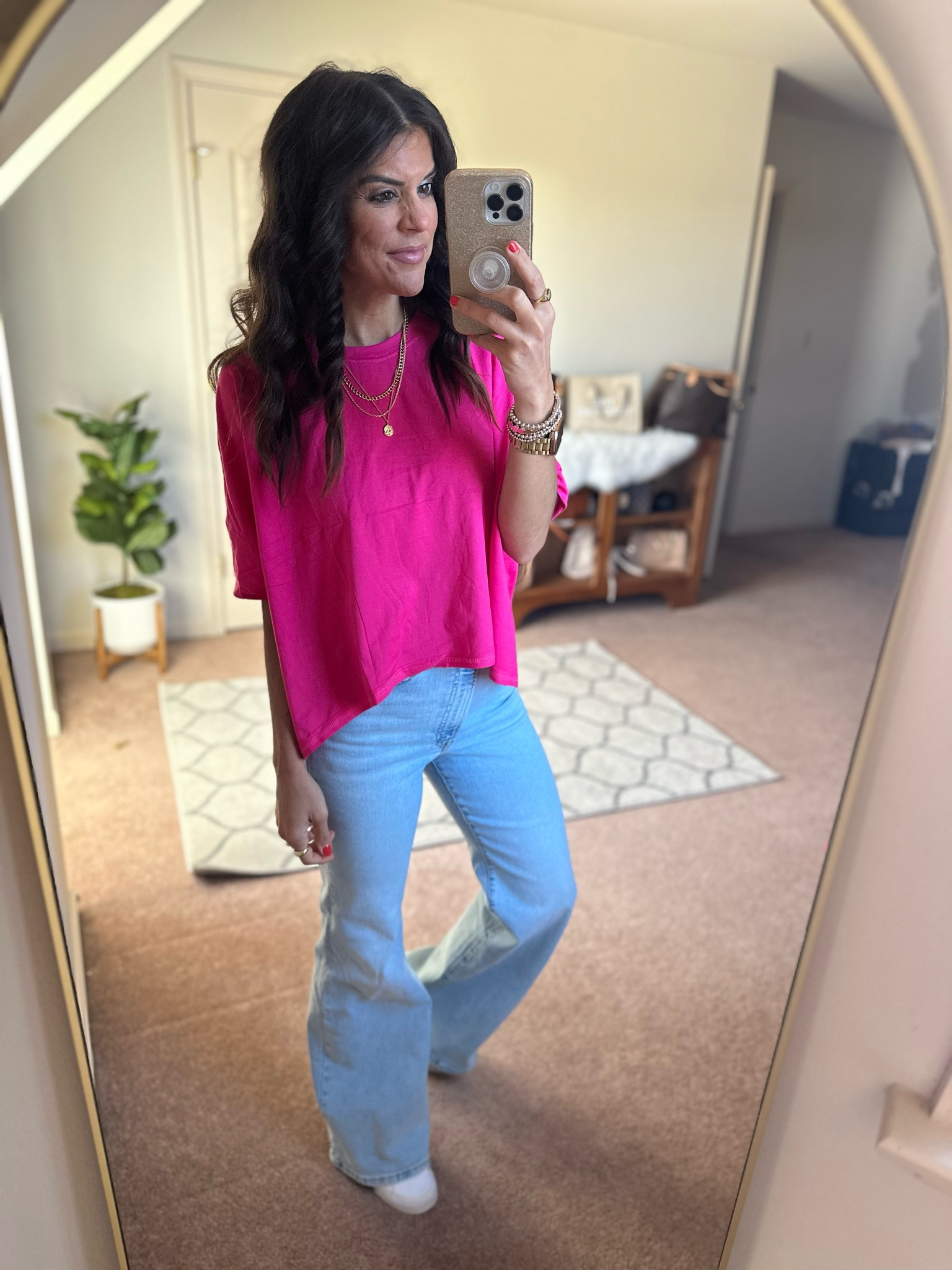 My Amazon tee is on sale for $13! I’m in size xs 
Levi jeans sized up one size 

#LTKsalealert #LTKstyletip #LTKfindsunder100