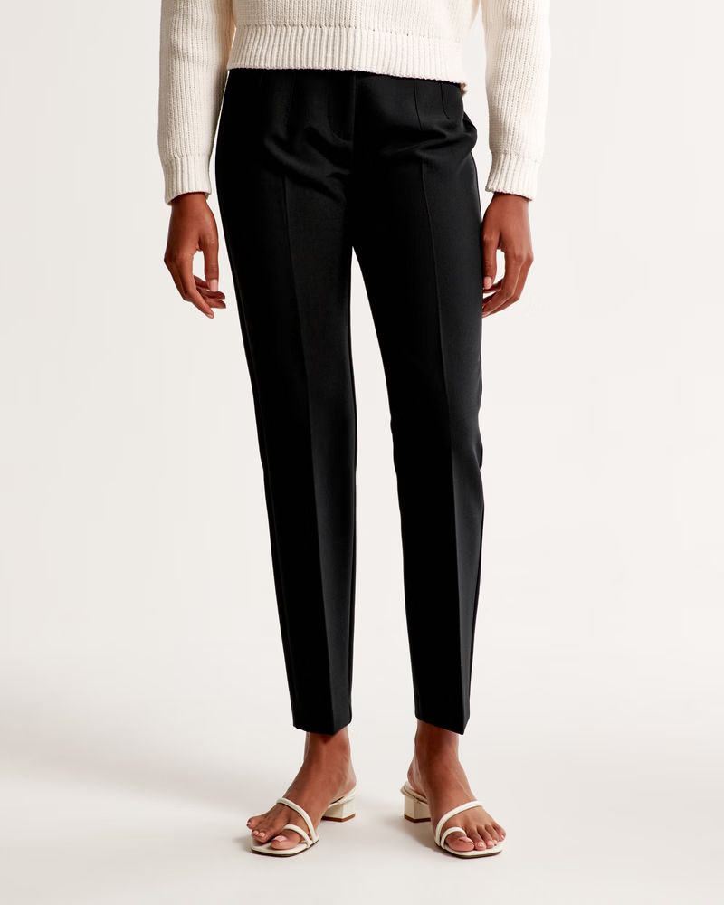 Slim Straight Tailored Pant | Abercrombie & Fitch (US)