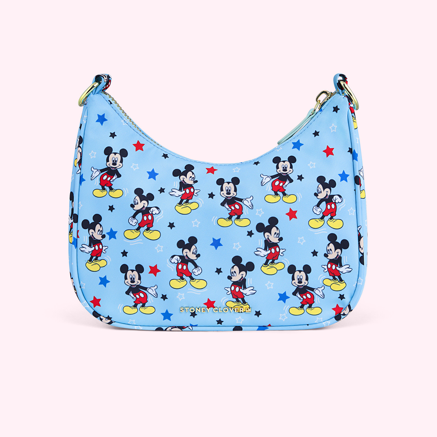 Mickey & Friends Curved Crossbody Bag | Shoulder Bag - Stoney Clover Lane | Stoney Clover Lane