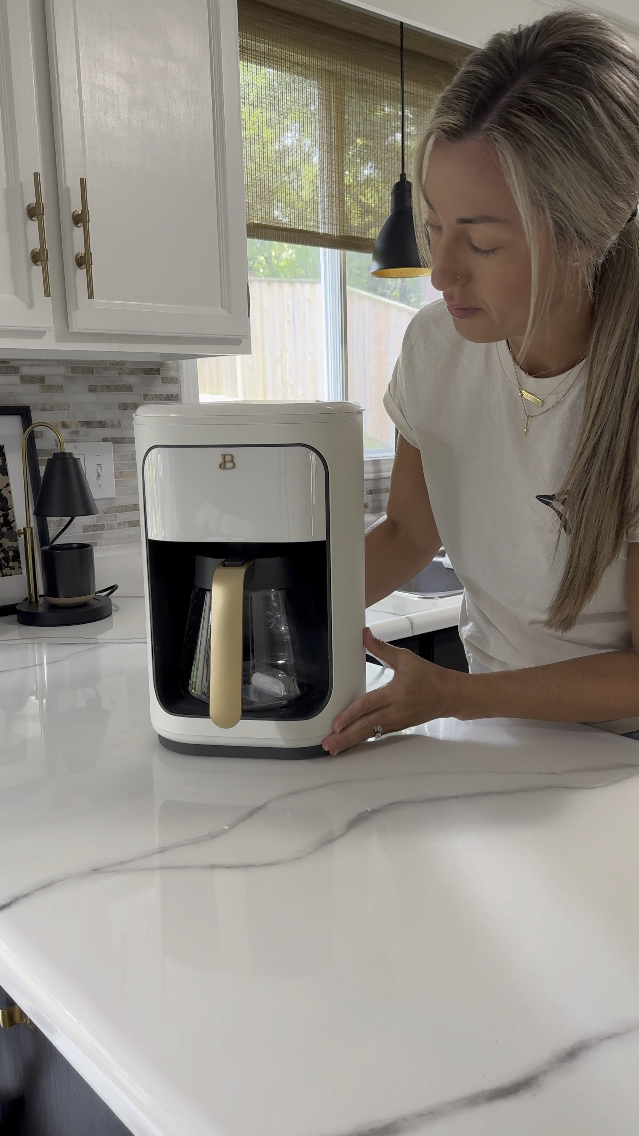 The most beautiful coffee maker and matching small appliances!

#coffeemachine #smallappliances #kitchenfind #coffeeathome #kitchen #toaster #teakettle #airfryer #slowcooker

#LTKcasa

#LTKVideo #LTKHome