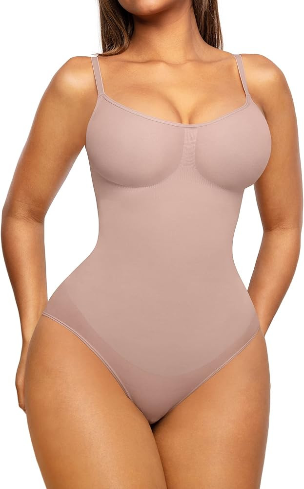 FeelinGirl Shapewear for Women Tummy Control Sculpting Body Shaper for Women Shapewear Bodysuit | Amazon (US)