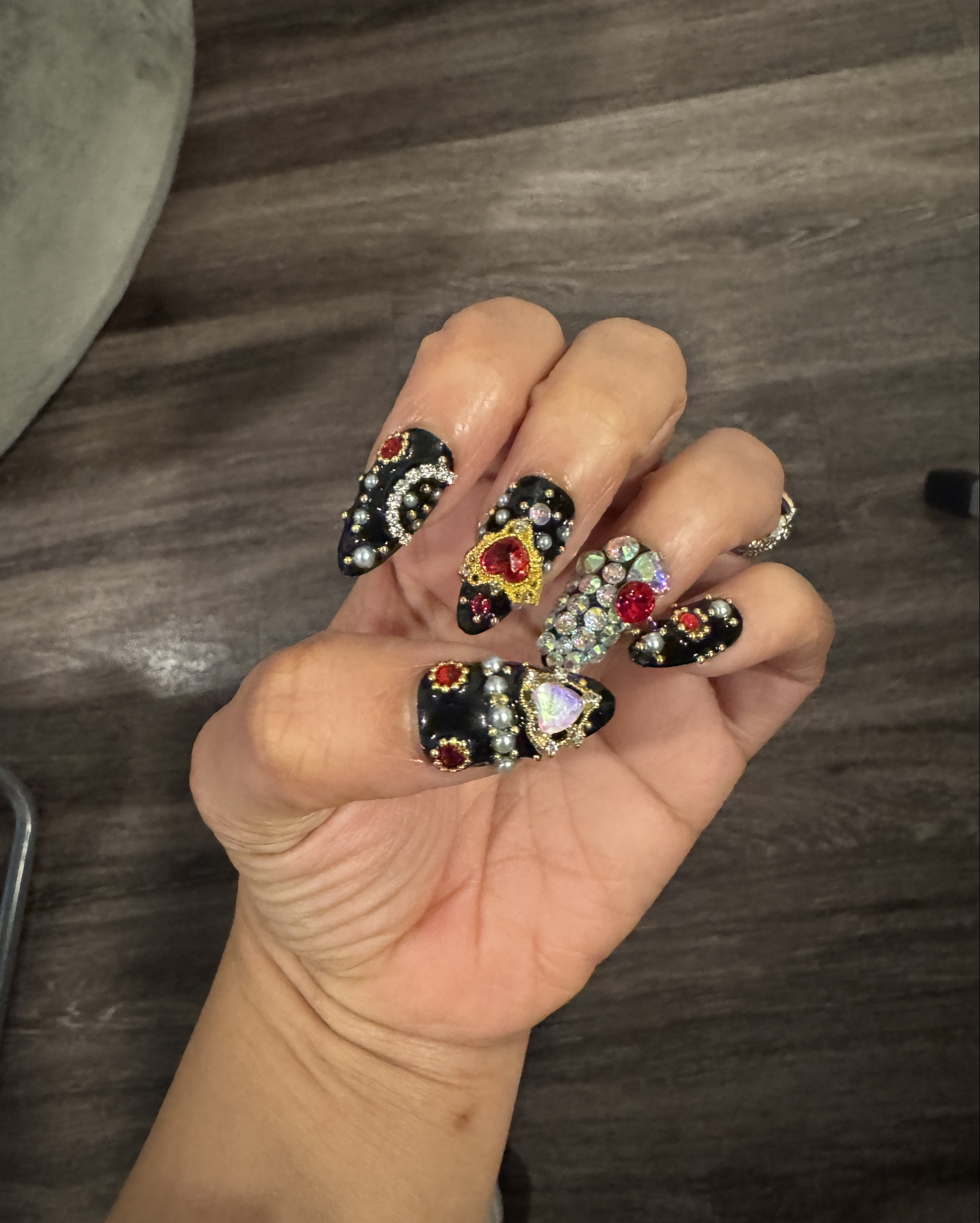 Need a little Love Day Nail Inspo? I gotcha girl 💅🏾

#valentinesday #vday #nailinspo #pressonnails #naildesign #nails #almondnails #diy #diynails 

#LTKFindsUnder50 #LTKBeauty #LTKStyleTip