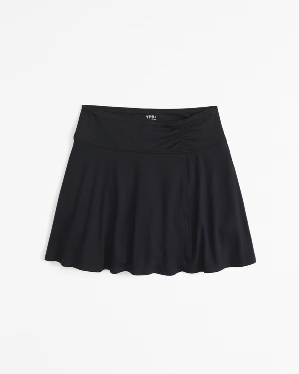 ypb ruched skort | Abercrombie & Fitch (US)