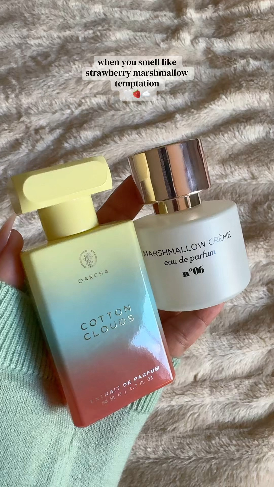 Perfume layering combo I’m loving right now!
Oakcha Cotton Clouds + Mix:Bar Marshmallow Crème create the prettiest strawberry marshmallow vanilla scent. Soft, sweet, and airy — the perfect affordable fragrance layering trick.

perfume layering, marshmallow perfume, strawberry perfume, vanilla perfume, affordable perfume, mix bar perfume, cotton clouds, Oakcha, sweet fragrance 

#LTKSeasonal #LTKBeauty #LTKselfcare