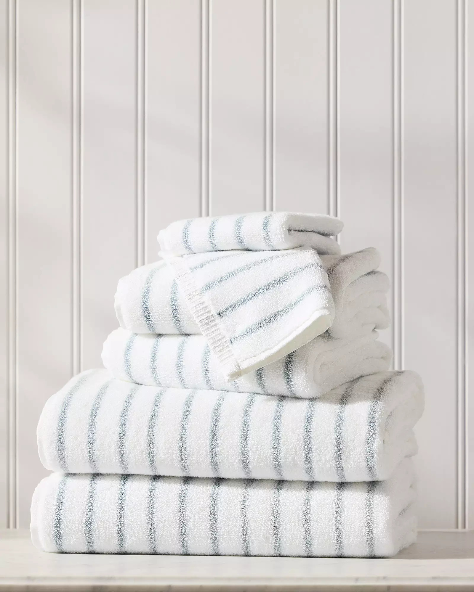 Sonoma Stripe Turkish Cotton Bath Collection | Serena and Lily
