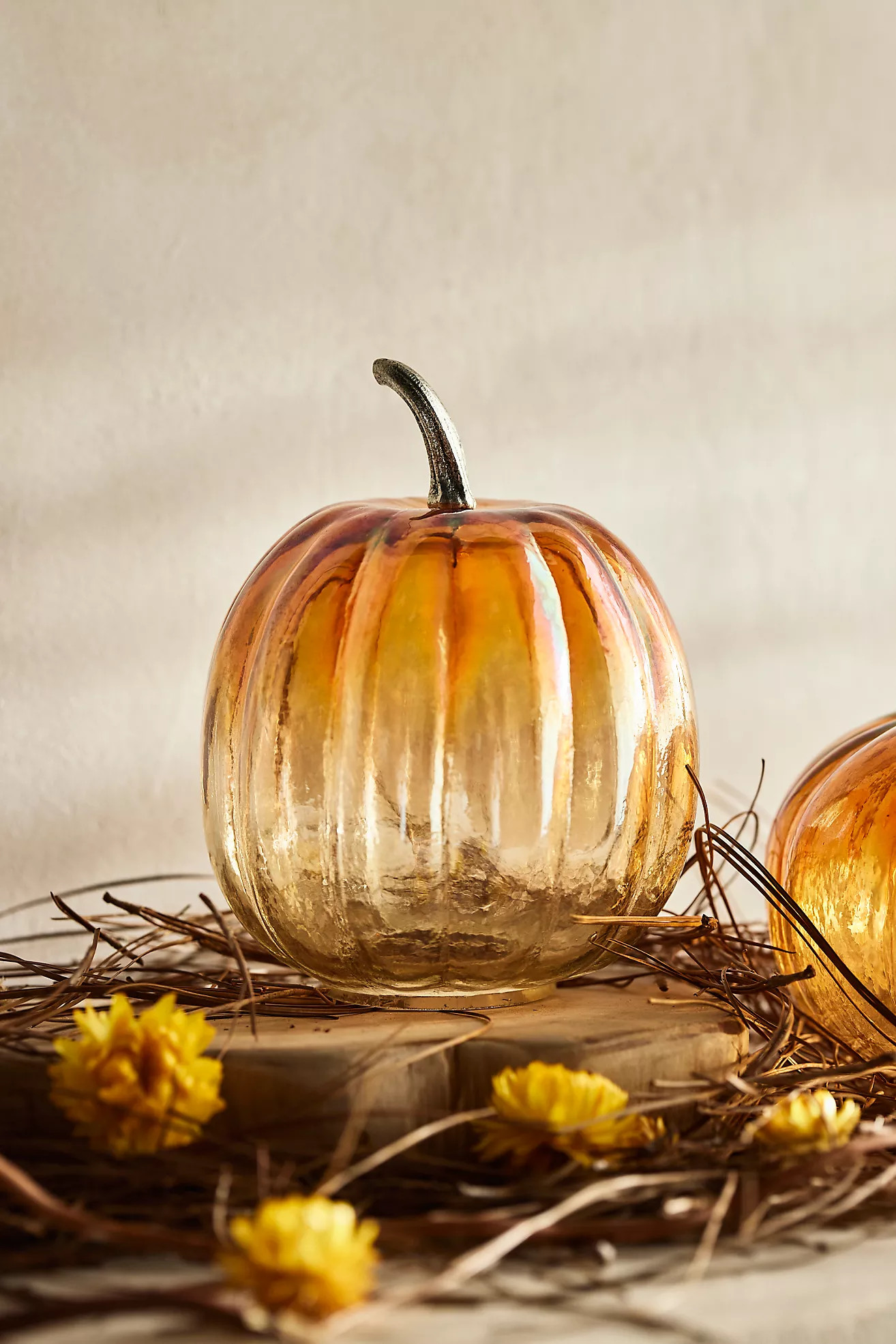 Glass Pumpkin, 6” | Anthropologie (US)