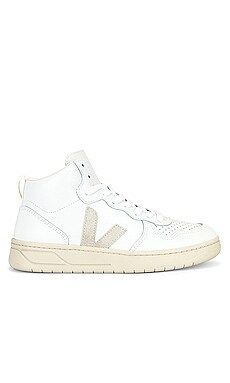 Veja V-15 Bastille Sneaker in Extra White & Natural from Revolve.com | Revolve Clothing (Global)