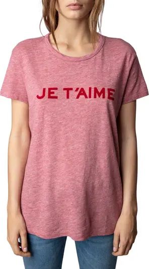 Je T'aime Graphic T-Shirt | Nordstrom