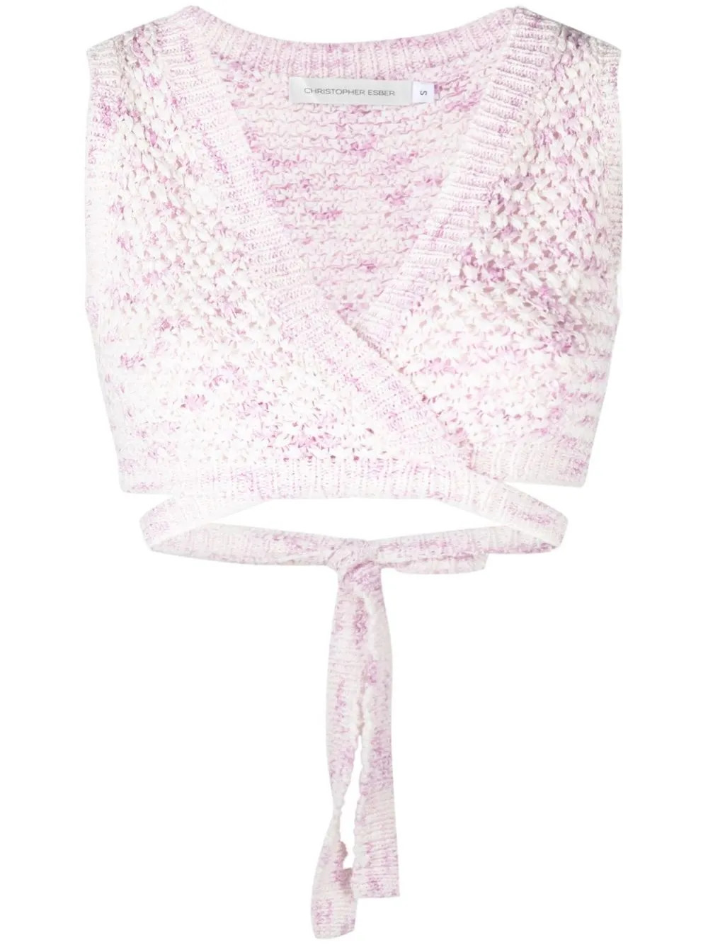 cross-stitch bralette top | Farfetch Global