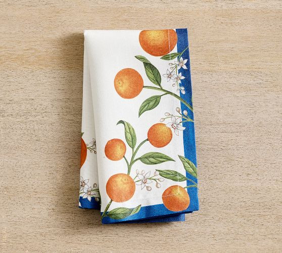 Mark D. Sikes Valencia Vine Napkin​s - Set of 4 | Pottery Barn (US)