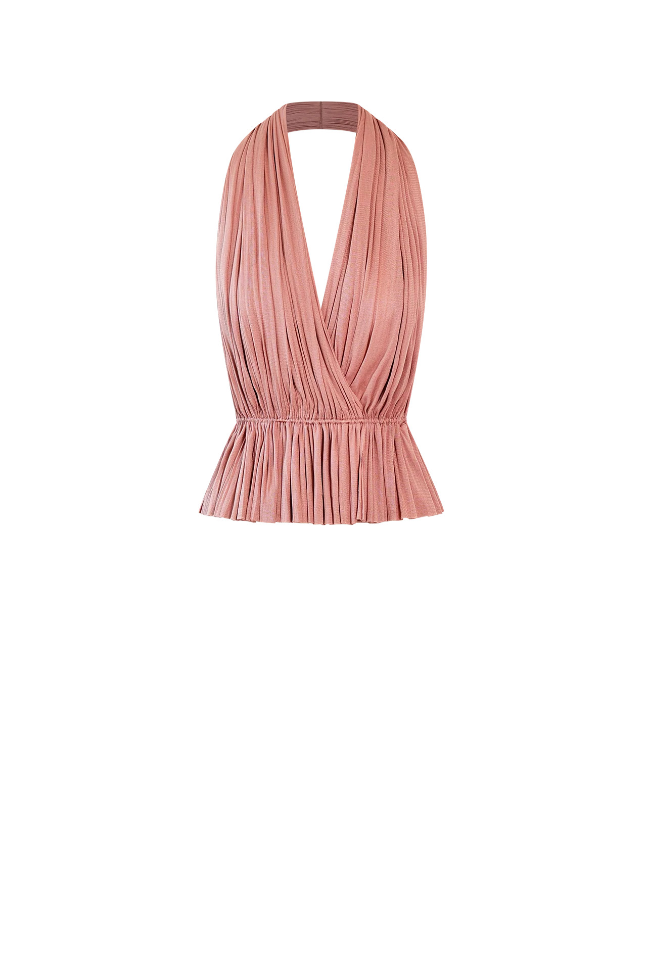 HANNE BLOCH - Blush Silk Tulle Top | HANNE BLOCH