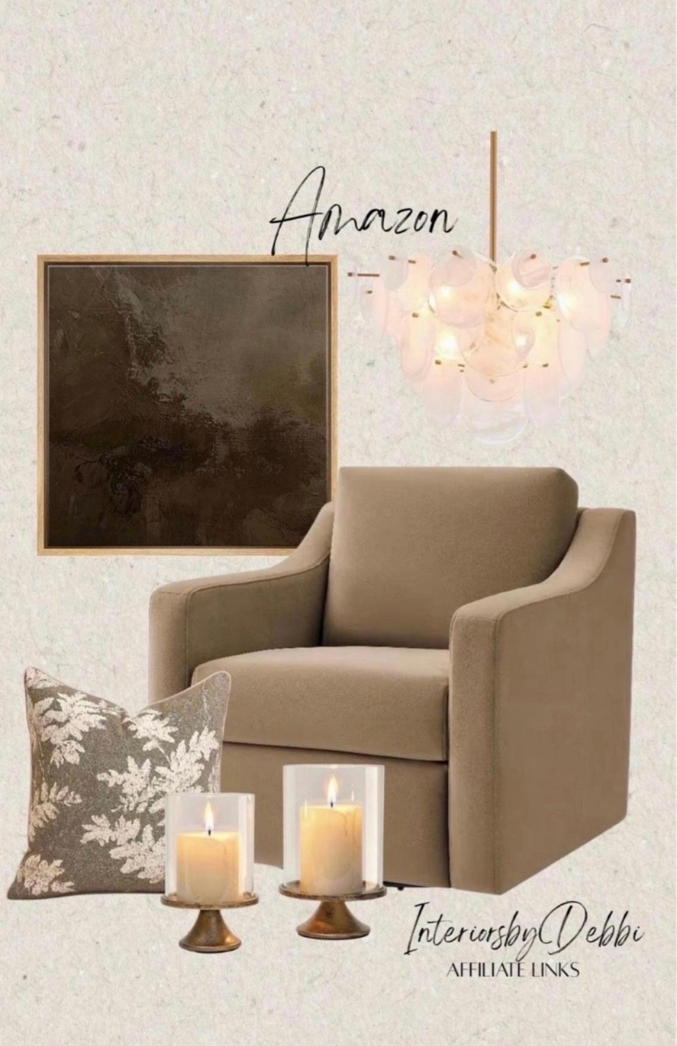 Amazon Find
Accent chair, framed art, hurricanes, pillow, chandelier, transitional home, modern decor, amazon find, amazon home, target home decor, mcgee and co, studio mcgee, amazon must have, pottery. barn, Walmart finds, affordable decor, home styling, budget friendly, accessories, neutral decor, home finds, buy new arrival, coming soon, sale alert, high end look for less, Amazon favorites, Target finds, cozy, modern, earthy, transitional, luxe, romantic, home decor, budget friendly decor #amazonhome

#LTKSeasonal #LTKHome