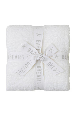 Barefoot Dreams Cozychic Stroller Blanket in White. | Revolve Clothing (Global)