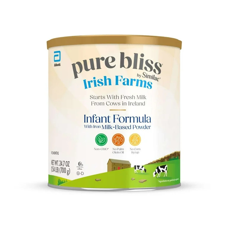 Pure Bliss by Similac Irish Farms Baby Formula Powder, 24.7-oz Can - Walmart.com | Walmart (US)