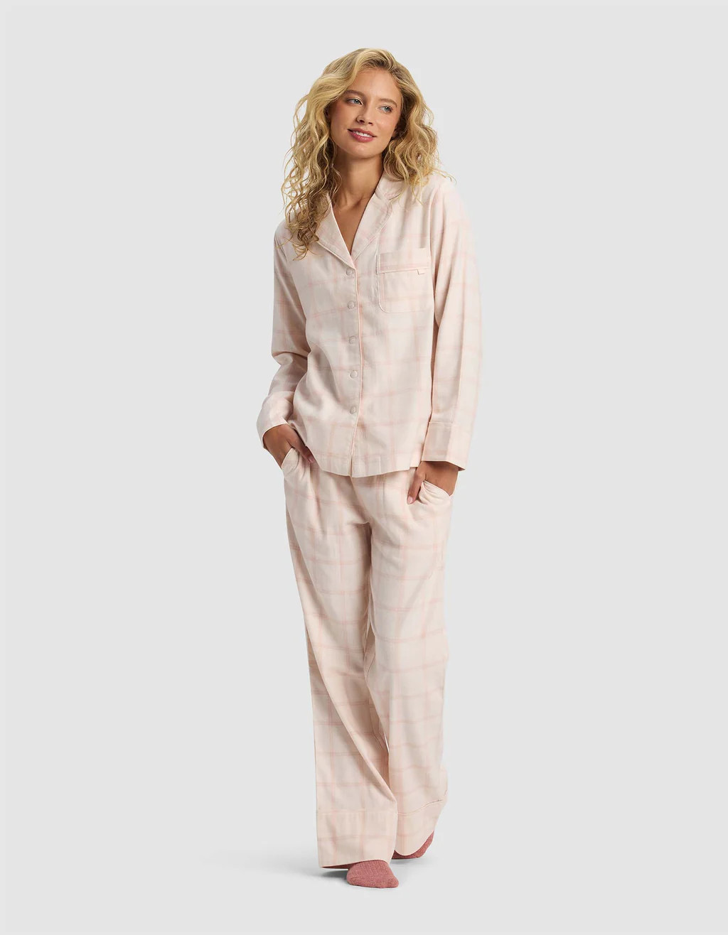 Women's Farmhouse Long Sleeve Pajama Set | Cozy Earth