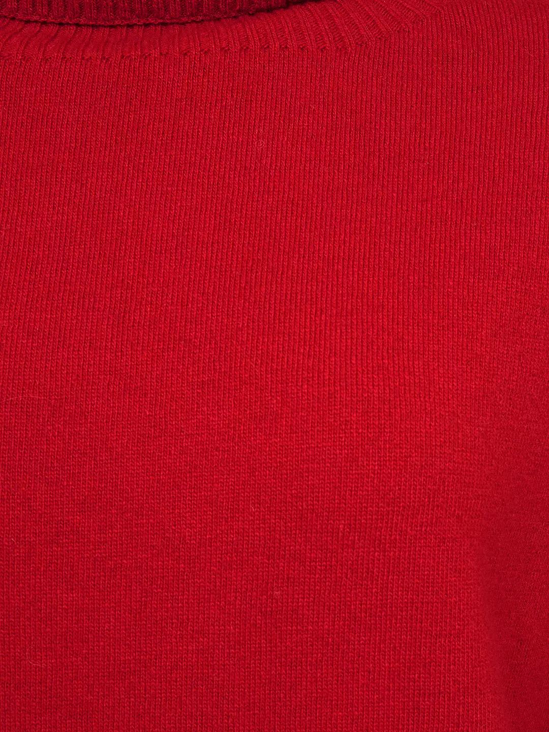 Celtic & Co. Geelong Slouch Roll Neck Jumper, Pillarbox Red | John Lewis (UK)