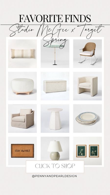 Part two of our favorite pieces from the Spring launch of Studio McGee x Target! We love this collection for its bright and airy feel with brass and moody accent pieces, but best of all— the price points! Even the furniture is all under $400 so it’s attainable to swap out a few pieces to freshen your home decor for Spring 🌷

Shop our favorite finds and follow @pennyandpearldesign for more interior design and home style✨



#LTKSeasonal #LTKhome #LTKsalealert