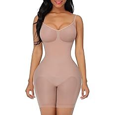FeelinGirl Shapewear for Women Tummy Control Full Bust Body Shaper Bodysuit Butt Lifter Thigh Sli... | Amazon (US)