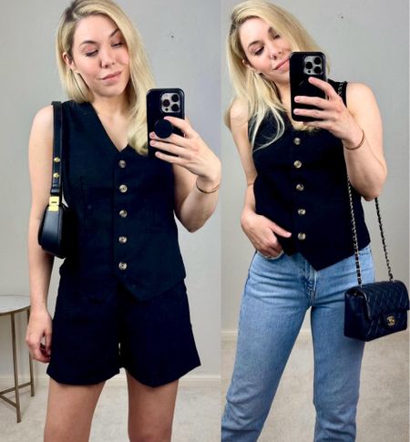Favorites on repeat 
Vest
Vest top
Jeans 

Vacation outfit
Date night outfit
Spring outfit
#Itkseasonal
#Itkover40
#Itku
#LTKitbag #LTKfindsunder100