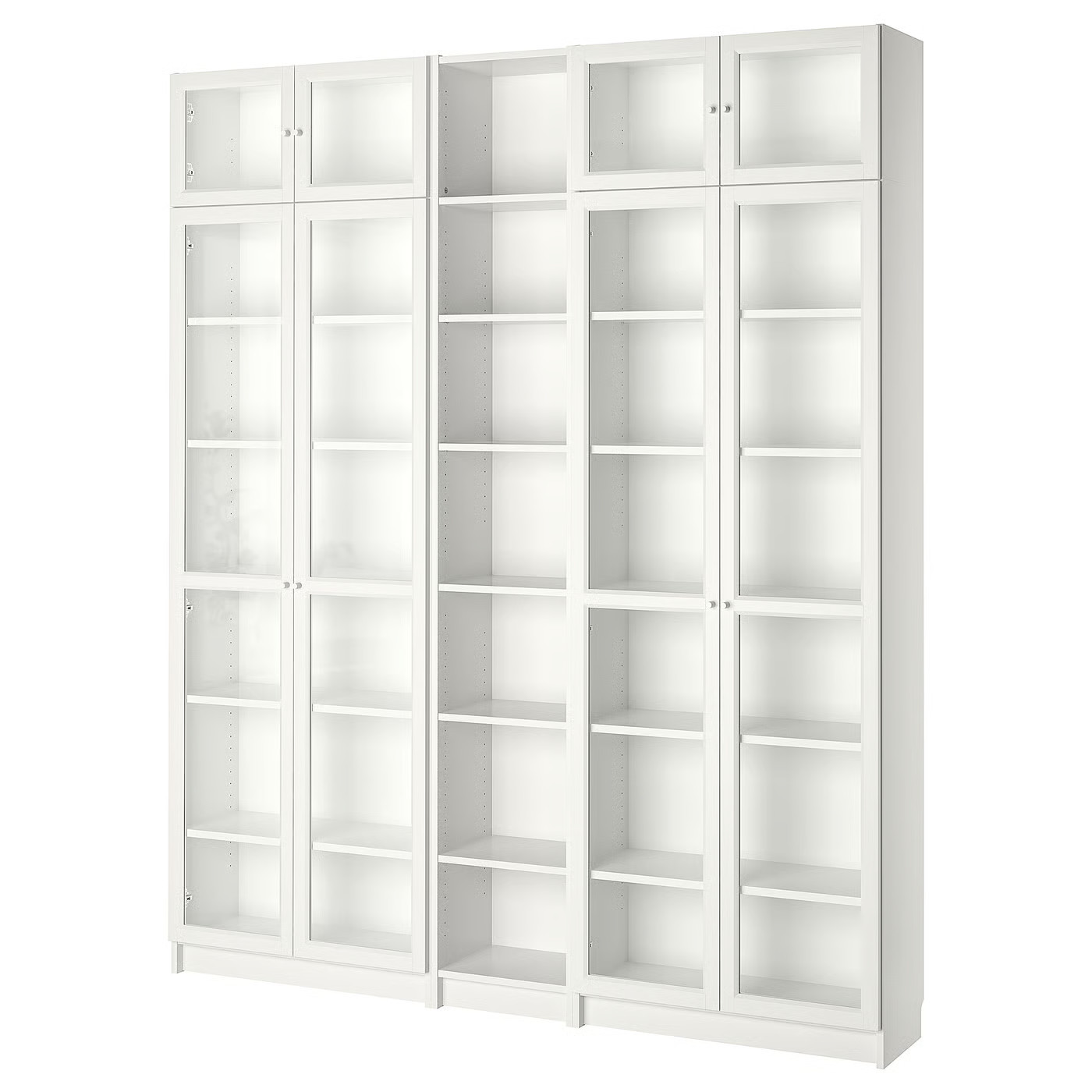 IKEA BILLY / OXBERG bookcase, white, 78 3/4x11 3/4x93 1/4 | IKEA US