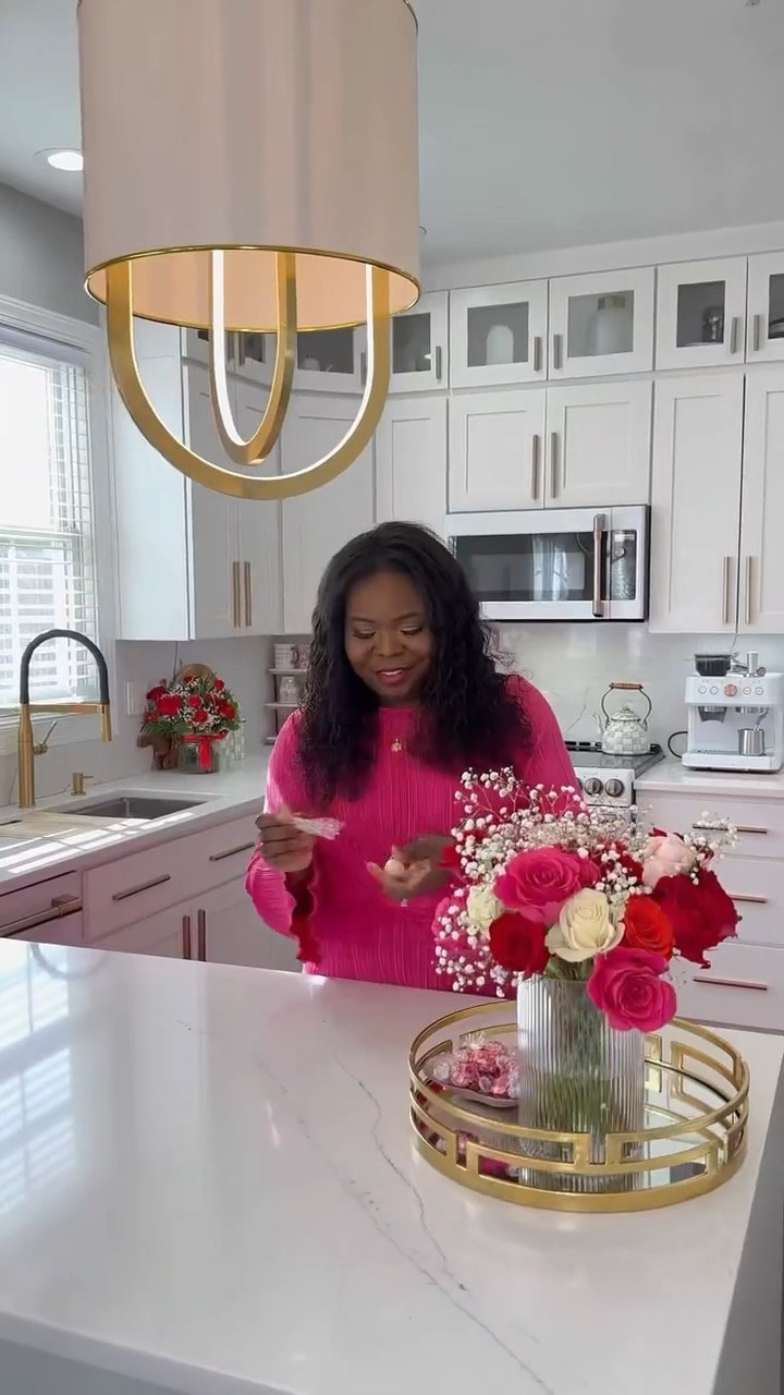 A few fun and festive touches to my kitchen for Valentine’s Day 

#LTKHome #LTKSeasonal #LTKValentine