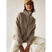 Regatta Womens Frankie Borg Full Zip Fleece - Brown | Very (UK)