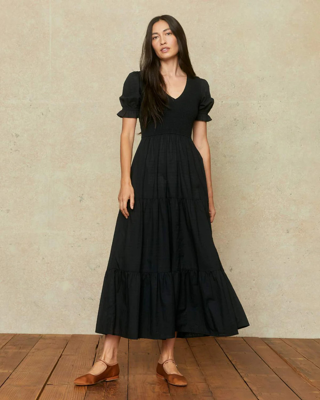 The Brooklyn Dress | Night Waffle | Christy Dawn