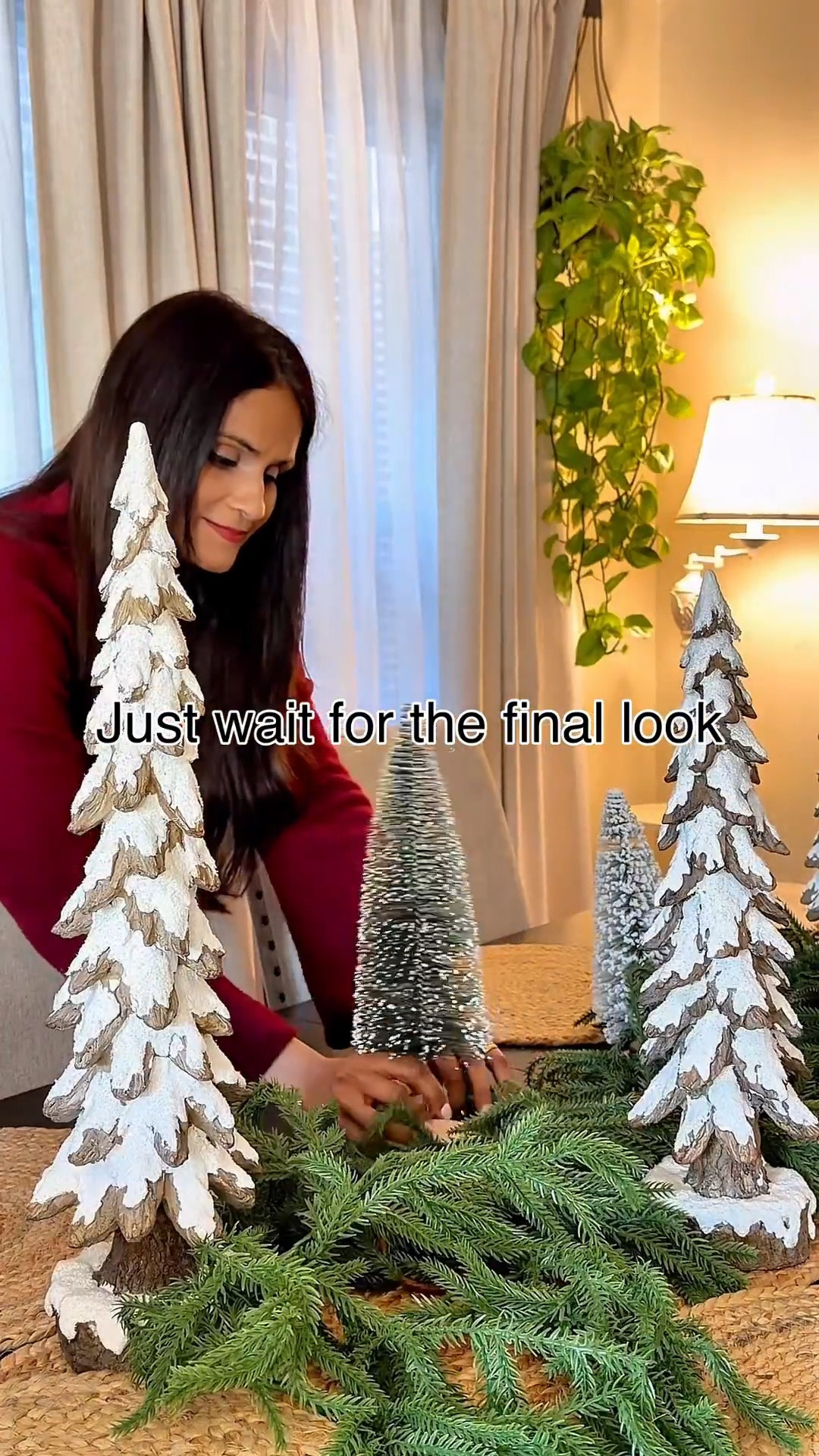 Each year l aim to bring a little winter forest to this table, and this version is already becoming a favorite.
🤩 I'm still adding the final
touchesglasses, fairy lights, and a bit more sparkle-but the foundation is exactly how I imagined it. What do you think of this theme so far?🙂‍↔️
#christmasdecor #dinnertabledecorideas #homedecor

#LTKHome #LTKSeasonal