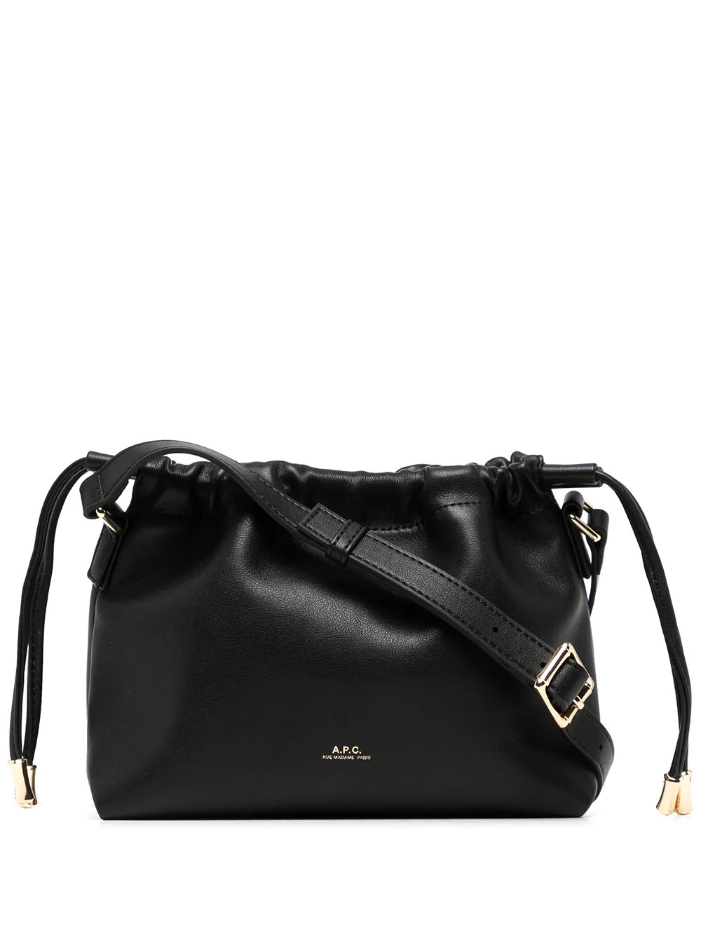 drawstring logo-detail satchel bag | Farfetch Global
