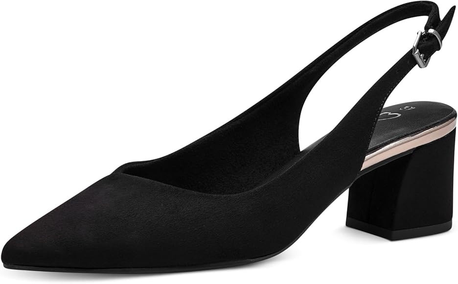 MARCO TOZZI Damen Slingpumps mit Blockabsatz Vegan | Amazon (DE)