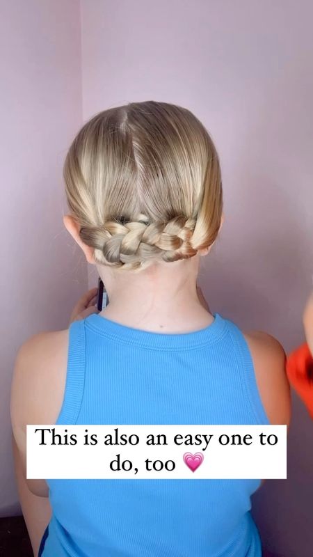 Cutest braided bun. This one is so perfect for any special occasion! I am sharing all of our favorite hair products below. #amazon 

#LTKBeauty #LTKStyleTip
