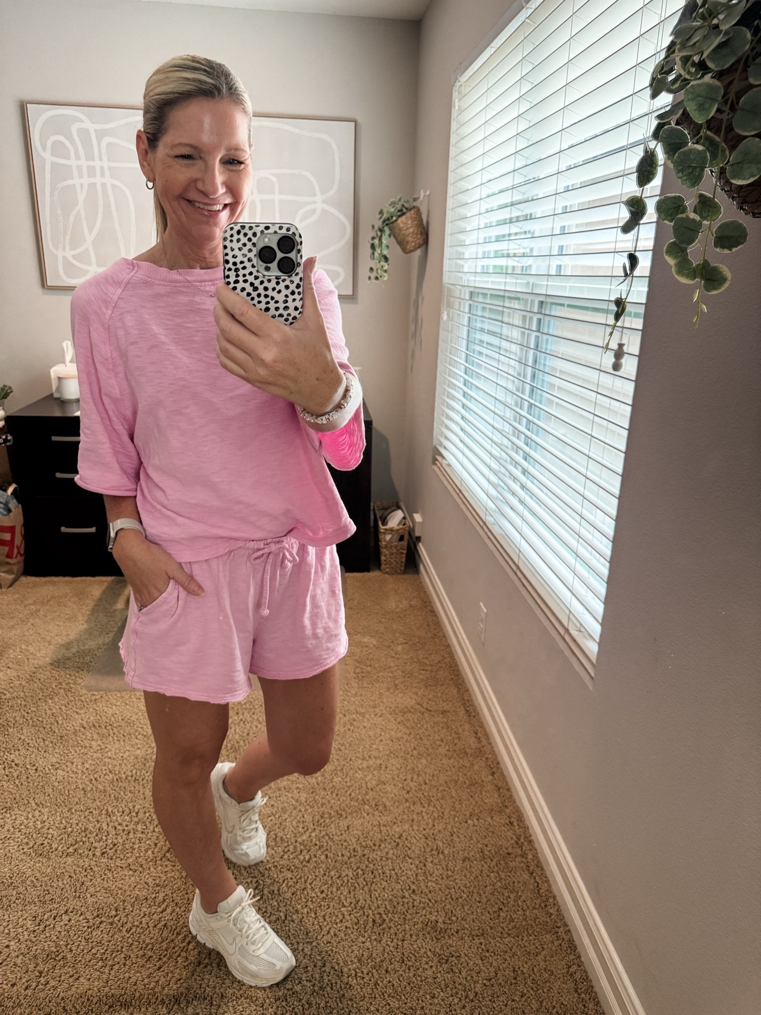 Happy Labor Day! Running some errands in this cute little Aerie set that is on sale today. 

The shorts are just $20 right now and the top is under $30. 

My Nikes are from the Nordstrom sale and I wear them almost daily.

#LTKootd #LTKSaleAlert #LTKOver40