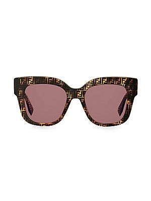 FF 0359 Square Logo Sunglasses | Saks Fifth Avenue