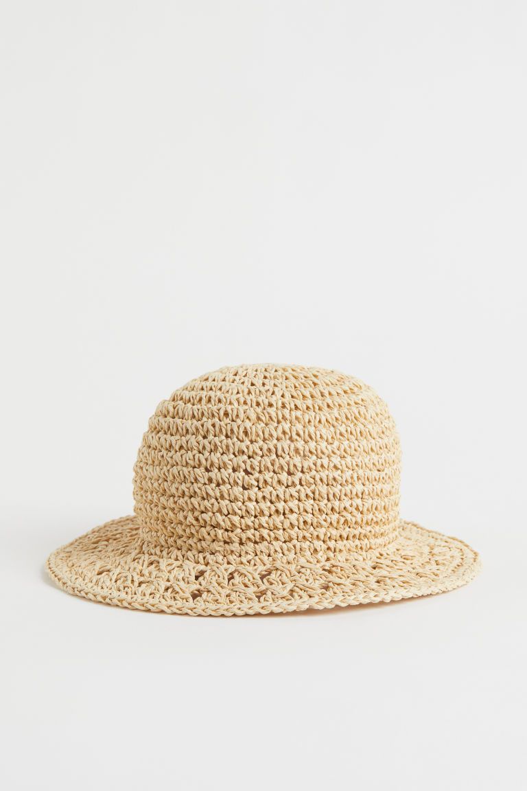 H & M - Straw Hat - Beige | H&M (US + CA)