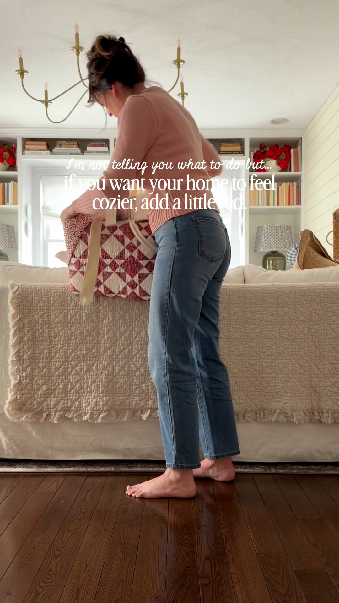 I’m not telling you what to do do but if you want your home to feel cozier, add a pop of red. 

#LTKHome